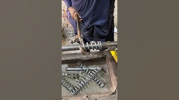 Rolling Shutter Spring Making Machine Manual #unfrezzmyaccount