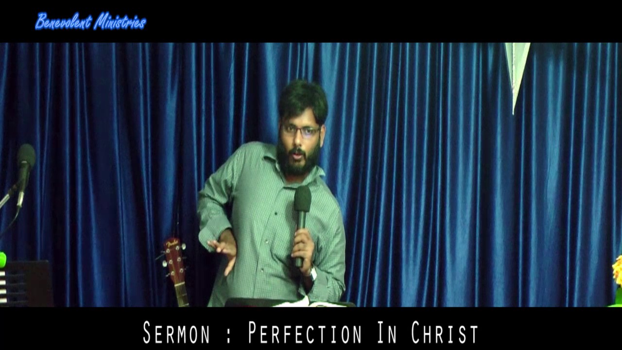 Perfection in christ