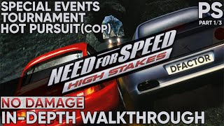 Need For Speed: High Stakes In-Depth PS1 Part 1 of 2 Walkthrough [No Damage]