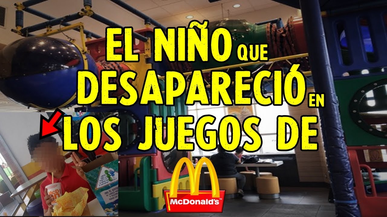 EL CASO DEL NIÑO QUE DESAPARECIÓ EN LOS JUEGOS DE MCDONALDS