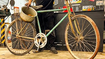 Turning Rust into Gold // A Guide to Bicycle Restoration