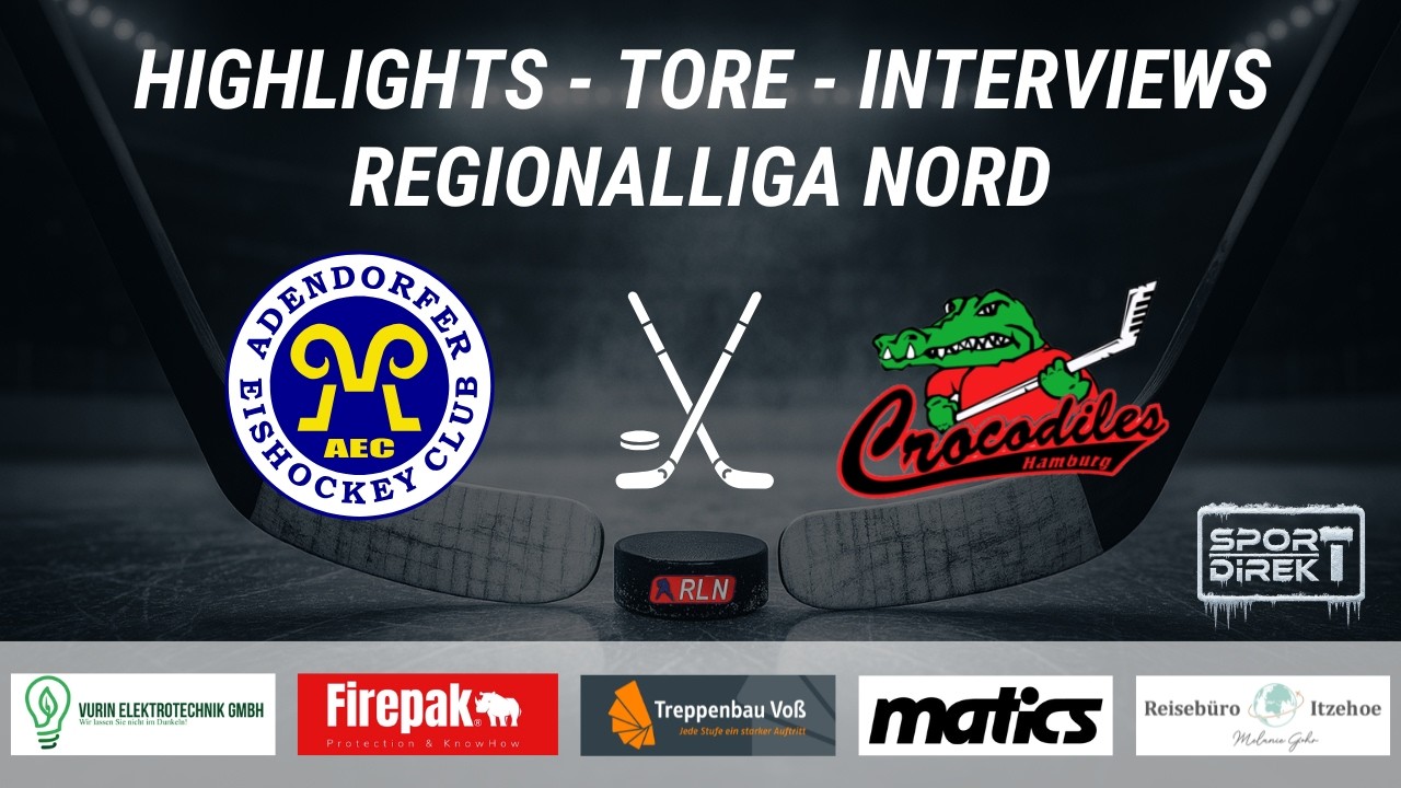 Topspiel Adendorfer EC vs Crocodiles Hamburg