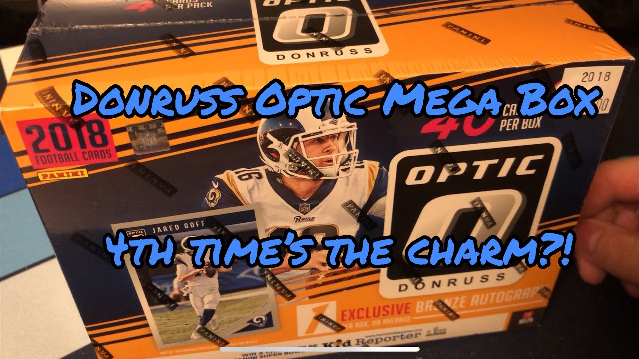 2018 Donruss Optic Mega Box - Last one in the chase?!