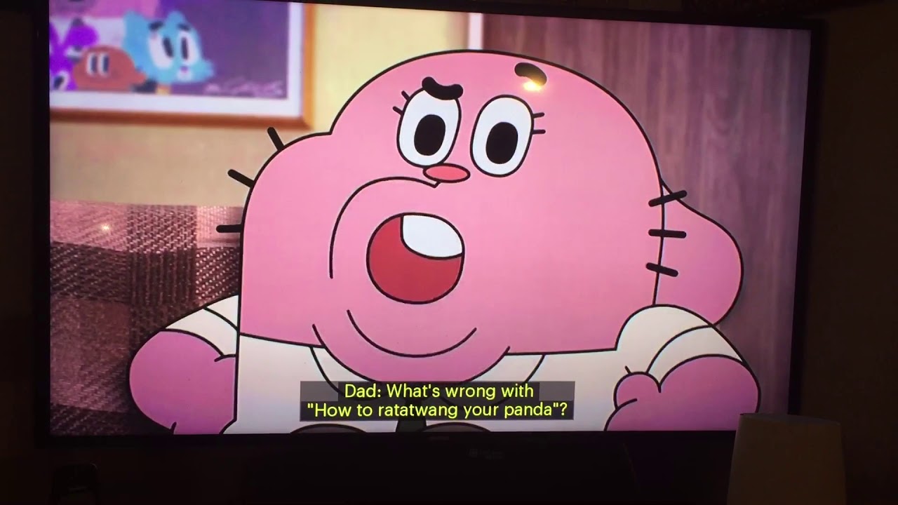 The amazing world of gumball clip how to ratatwang your panda - YouTube