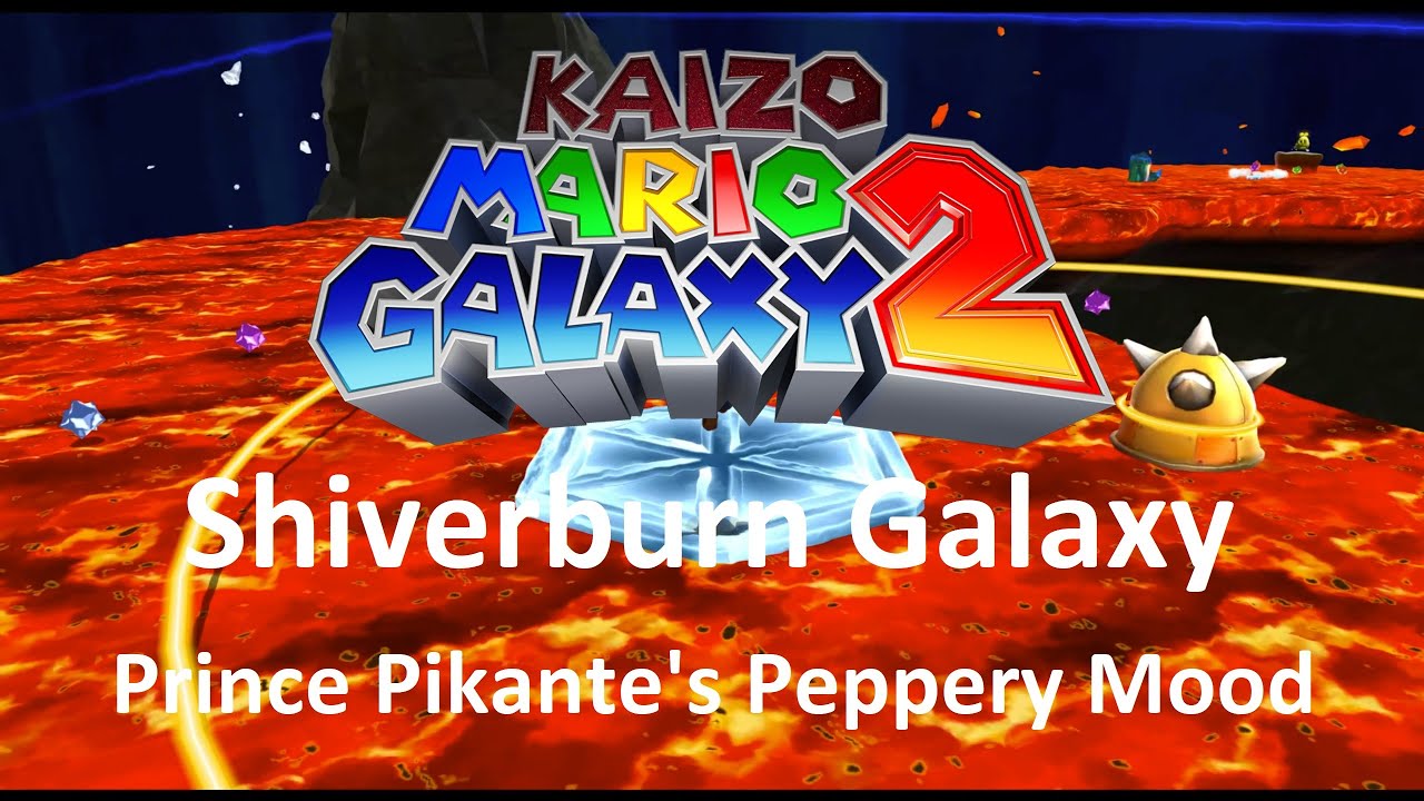 Kaizo Mario Galaxy 2 | Shiverburn Galaxy – Prince Pikante's Peppery Mood | 100% Walkthrough