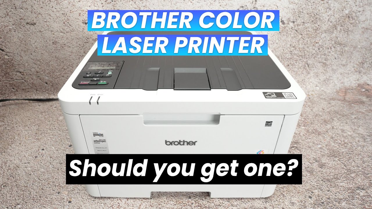 Should You Buy a Brother Color Laser Printer? Pros & Cons - YouTube