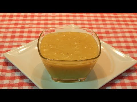 Salsa de miel y mostaza Receta fácil y rápida en solo 3 minutos