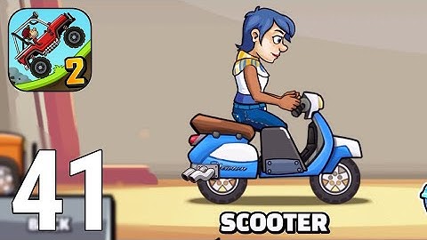 Hill Climb Racing 2 Gameplay Walkthrough Part 41 - Scooter 2021 [iOS/Android Games]