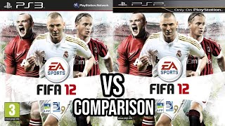FIFA 12 PS3 Vs PSP