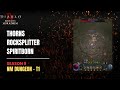 Thorns Rocksplitter Spiritborn - Weak beginnings - Torment 1 - Diablo 4 Season 9