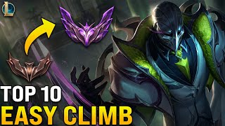 Top 10 Easy/Hard Carry Champions in League of Legends