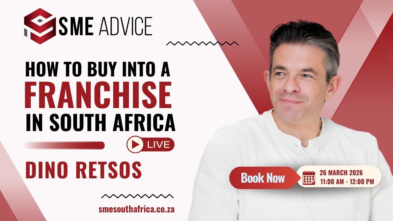 Still from Webinar: How to Buy Into a Franchise in South Africa
