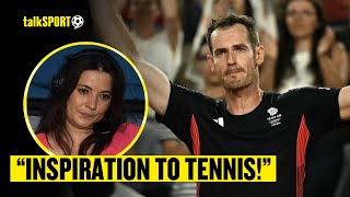 Natalie Sawyer REACTS To Andy Murray RETIRING From Tennis After CRASHING OUT Of Paris 2024! 🎾🔥