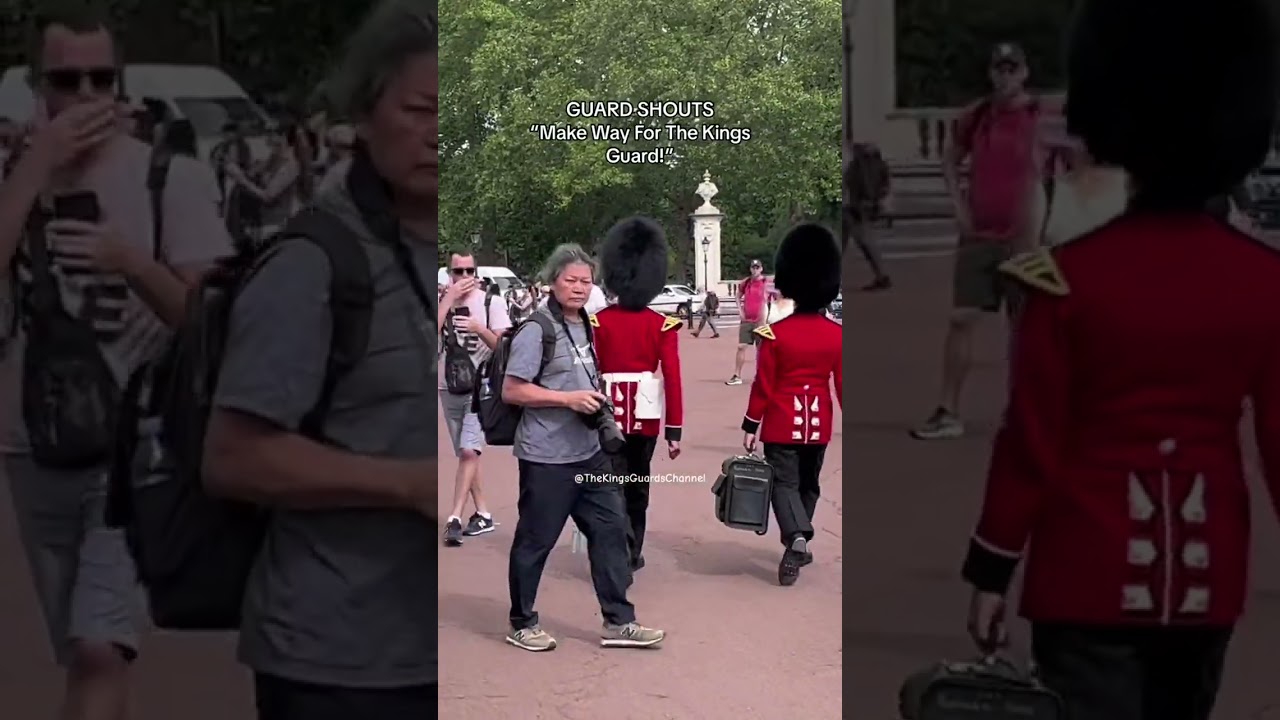 GUARD SHOUTS &ldquo;Make Way For The Kings Guard!&rdquo;