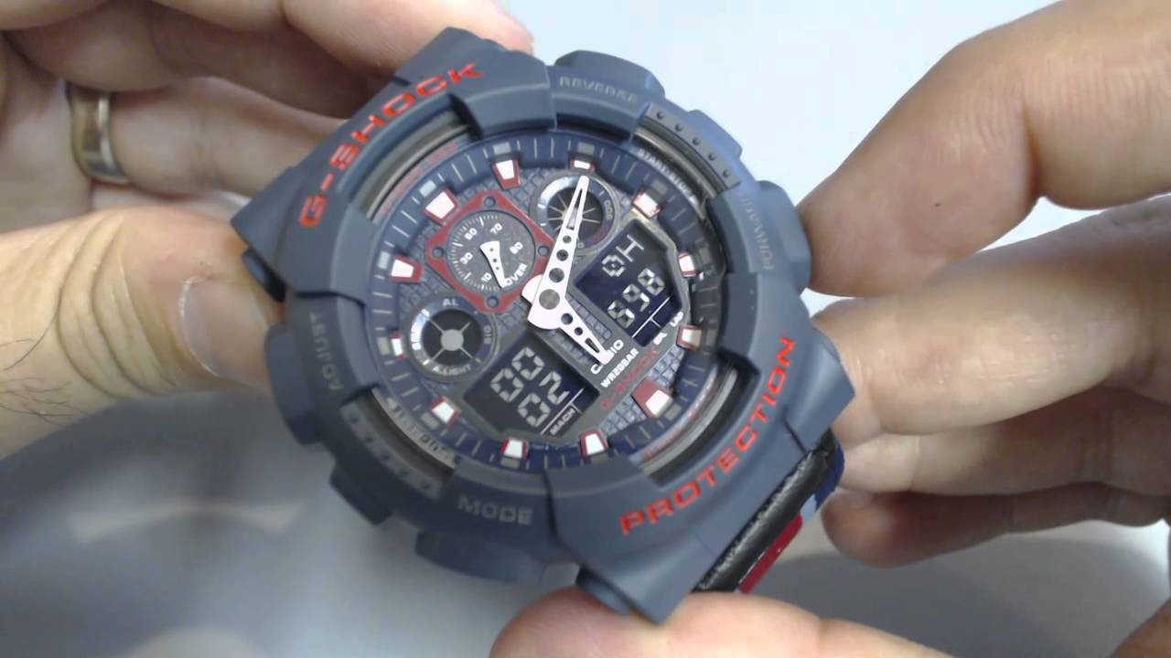 g shock ga 100mc