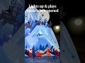 Christmas Eve Sleigh Ride Music and Lights Pop-Up Card