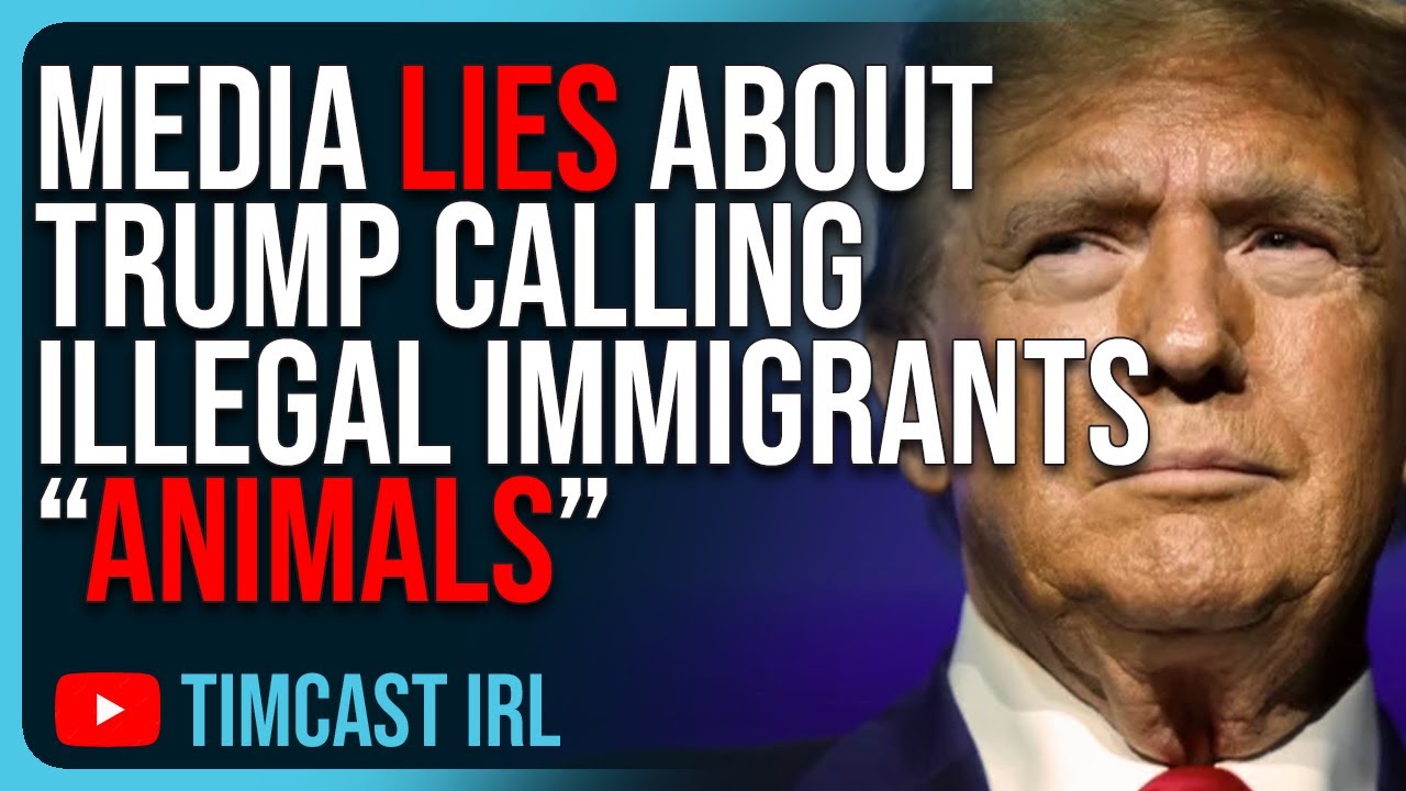 New Trump HOAX Drops, Media LIES About Trump Calling Illegal Immigrants “ANIMALS”