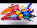 [toys asmr] Zuru Robo Alive Spider Mosasaurus, Crocodile, Shark, Turtle &amp; Fish ASMR 🐠 Review Toys