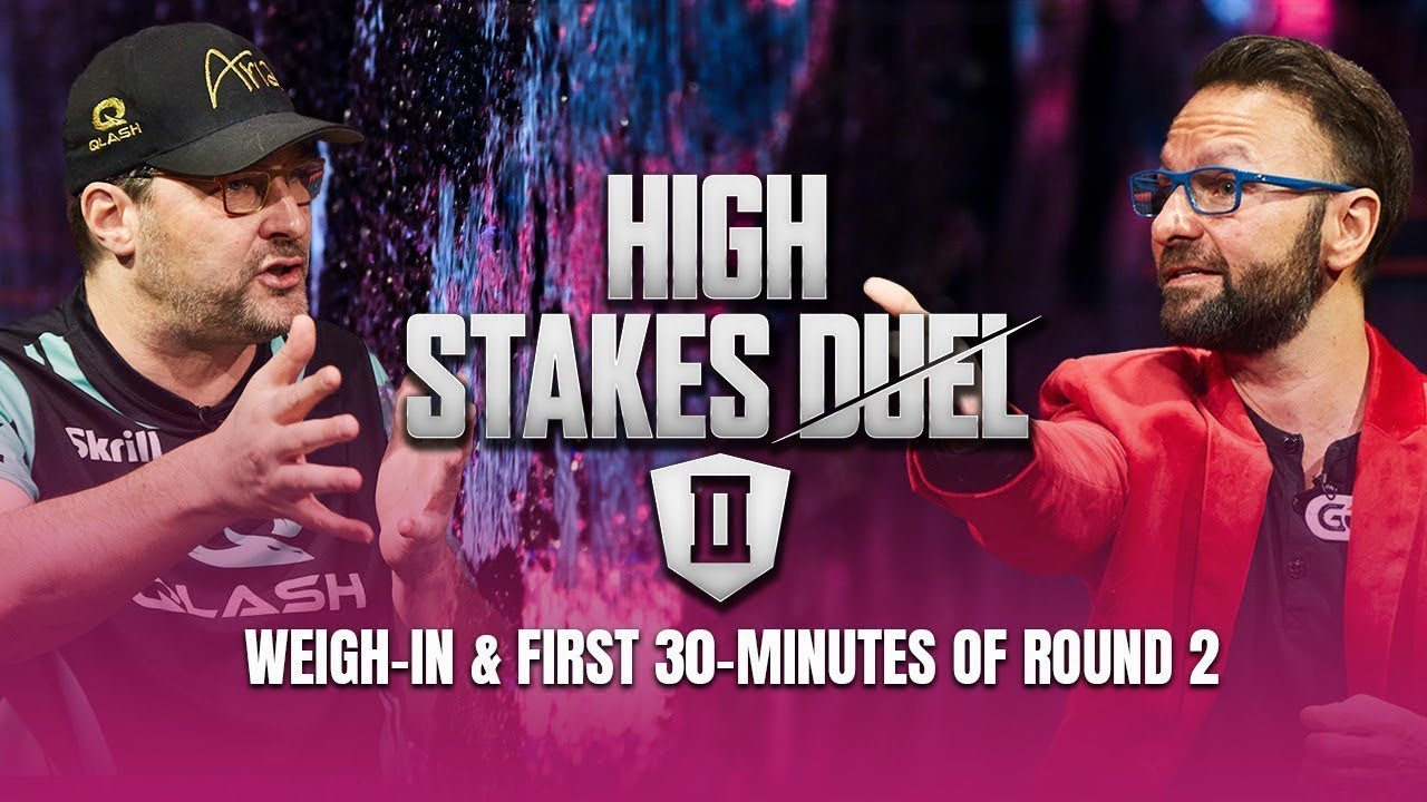 High Stakes Duel II | Round 2 | Phil Hellmuth vs Daniel Negreanu - YouTube