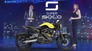 2024 Vmoto Super Soco Tc-Max New Sporty Electric Motorcycles