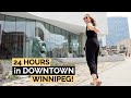 24 hours in Downtown Winnipeg, Manitoba | Awesome places to eat, things to do including Qaumajuq!