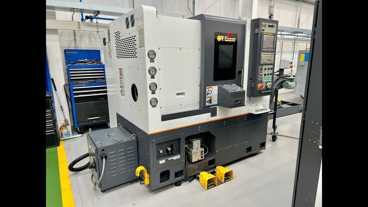 VICTOR VTURN NP20CM CNC Lathe with Driven Tooling. Fanuc 0i-TF