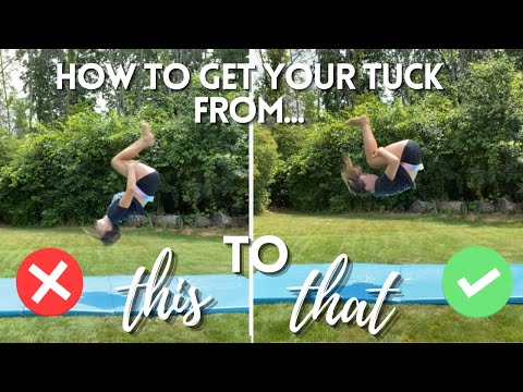 HOW TO IMPROVE YOUR STANDING TUCK | keeks tumbles