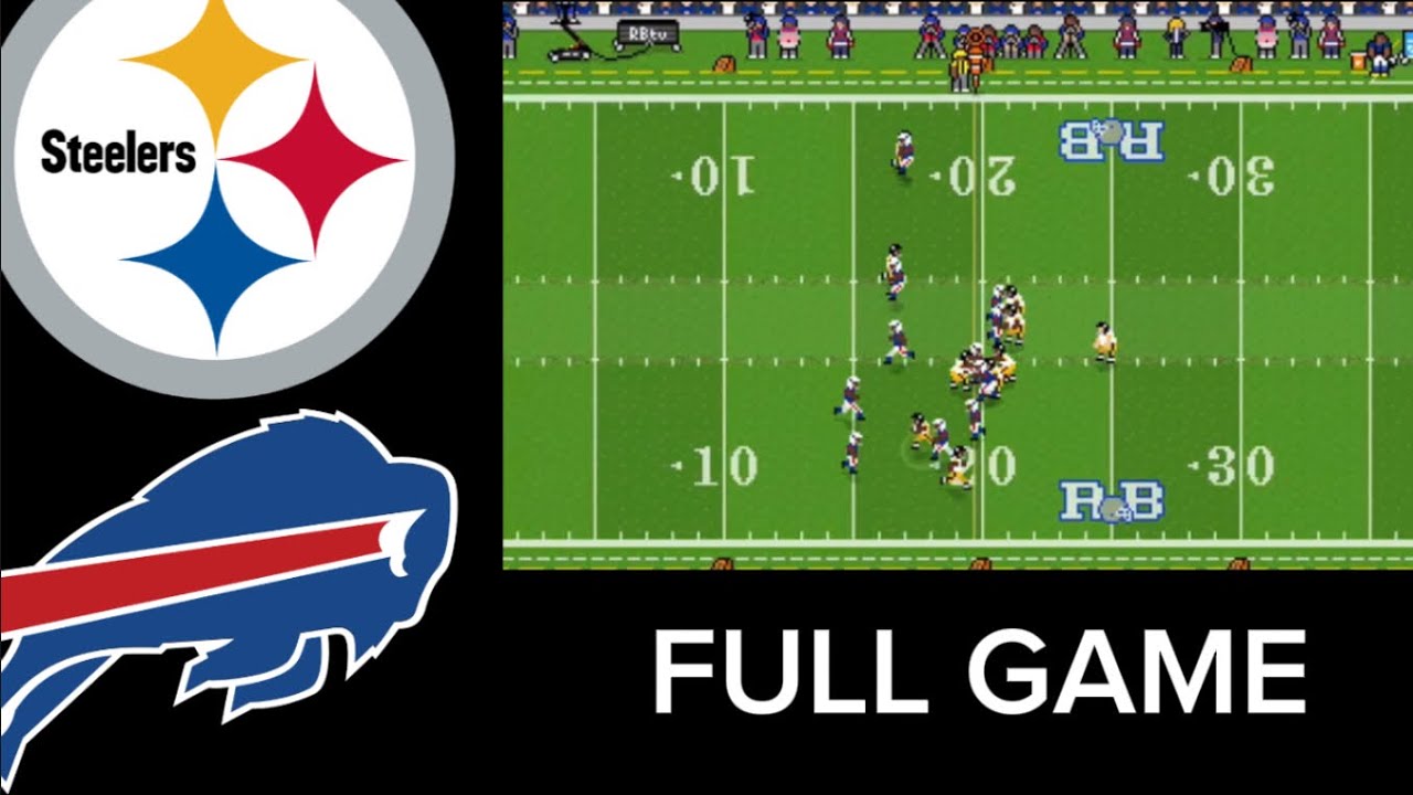 Steelers vs Bills | Retro Bowl Wildcard FULL GAME - YouTube