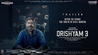 Drishyam 3 - Trailer | Ajay Devgn | Tabu, Shriya Saran, Akshaye Khanna,Saurabh Shukla, Ishita Dutta
