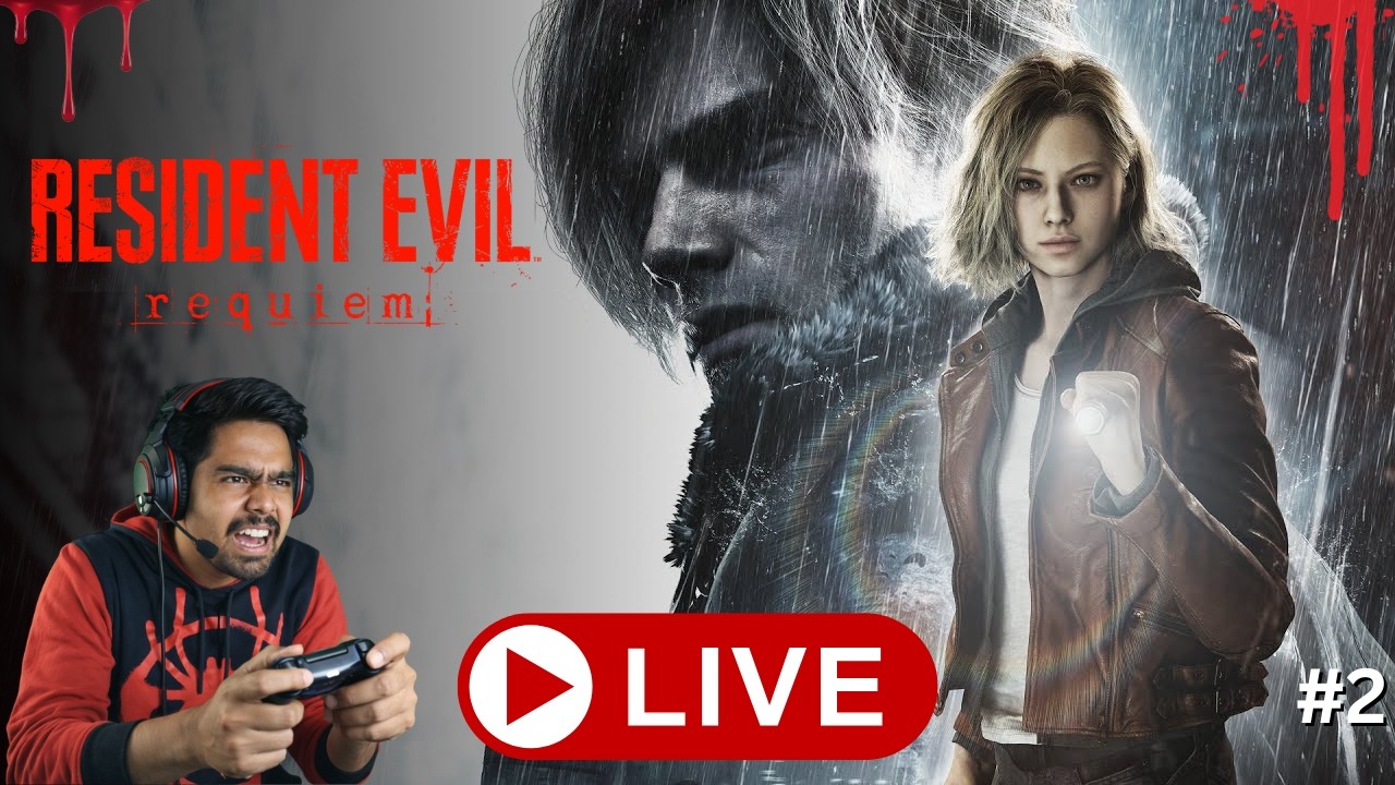 Resident Evil Requiem Day 2 Live Tamil | Yeshwin Official #gaming - YouTube