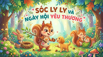 BÀI HỌC VỀ LÒNG YÊU THƯƠNG VÀ SẺ CHIA CỦA SÓC LY LY | Truyện Dạy Bé Quan Tâm Người Khác