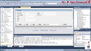27. Cara Memberi Warna Colum Filed Datagridview VB NET /  Color Column Field Datagridview VB NET