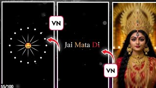 Instagram Trending Jay Mata Di Status Video Editing In Vn App || Navratri Reels Video Editing Vn 🙏🏻 screenshot 1