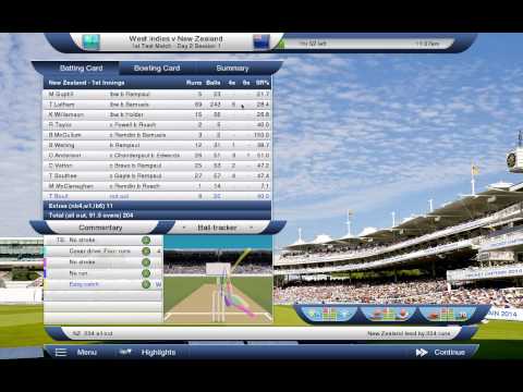 Cricket Captain 2014 - New Zealand Career Mode #1