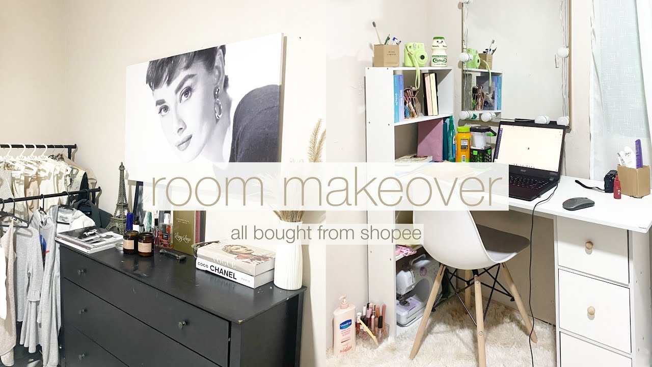 low budget room makeover 2021 (room tour + testing canon g7x mark ii