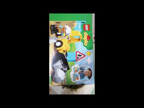 Обзор конструктора LEGO DUPLO Town Бульдозер 10 деталей 10930 из Rozetka