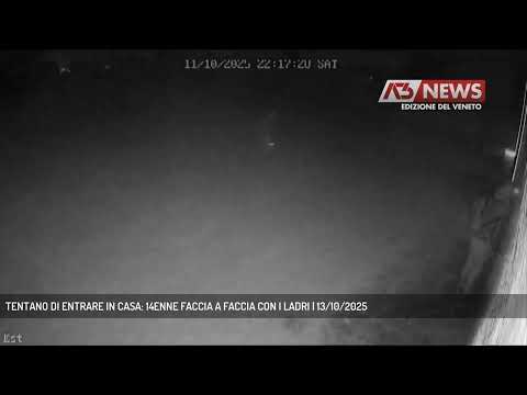 TENTANO DI ENTRARE IN CASA: 14ENNE FACCIA A FACCIA CON I LADRI | 13/10/2025