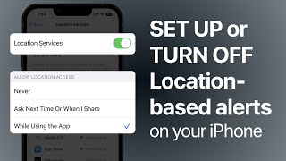 Famous How to Set up or turn off location-based alerts on your iPhone Net Worth