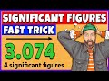 Significant Figures Quiz