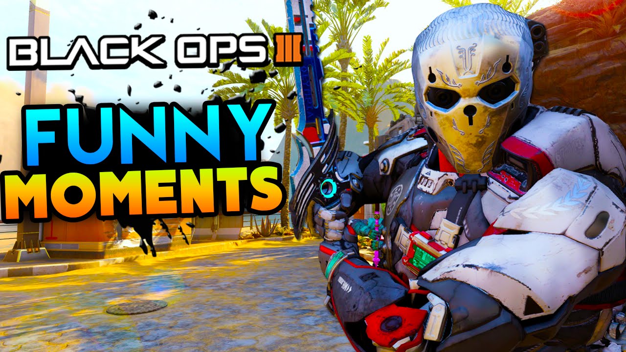 Black Ops 3 Funny Moments Wall Run Gladiators, Dodgeball, Bloopers