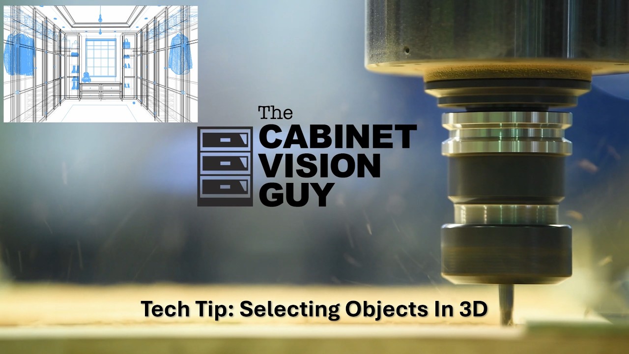 TECH TIP Selecting Objects in 3D - YouTube