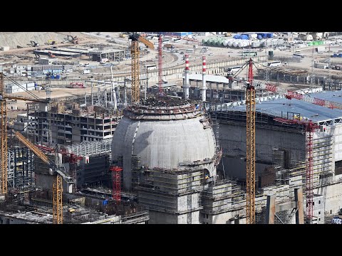 Российские специалисты установили самый тяжелый компонент энергоблока на АЭС «Аккую» в Турции