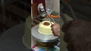 cake finishing #cake #cakedecorating #cakedesign #shorts #viralshorts
