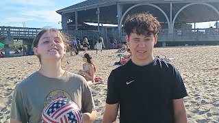 Bro David's first impression of the ocean (Tybee Beach, Georgia) June 10, 2026