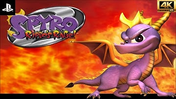 Spyro 2: Ripto’s Rage (PS1) – 100% Full Gameplay (All Orbs & Talismans) | 4K
