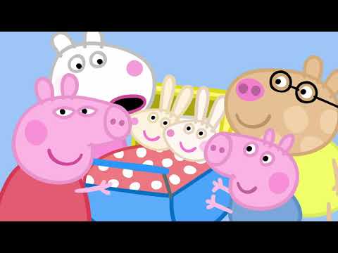 PEPPA MEETS MISS RABBIT AND THE BABY RABBITS