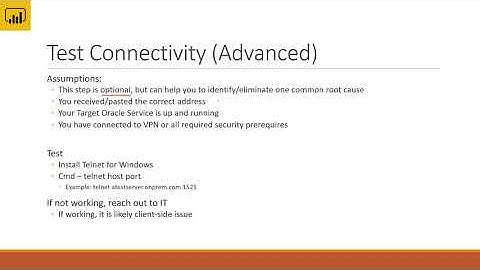 Power BI: How to Connect to Oracle Database (Part 3)