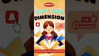 Unit And Dimension full notes pdf link in description. 📚📕