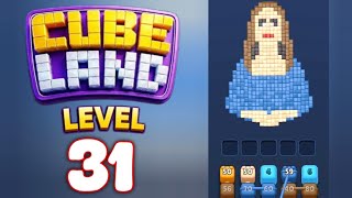 Cube Land Puzzle Level 31 Walkthrough