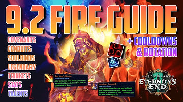 SKB FIRE MAGE GUIDE 9.2 | Best rotation, legendaries, & more in World of Warcraft Shadowlands 9.2